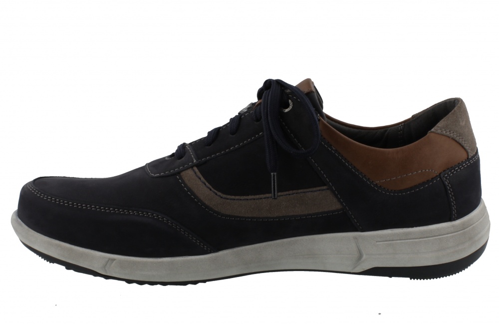 Josef Seibel ENRICO 05 Nubuck Indigo-kombi Casual Shoe - Bigfootshoes